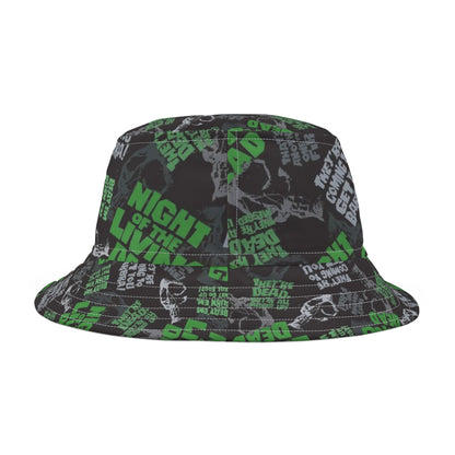 NIGHT of the LIVING DEAD Famous Quotes Bucket Hat