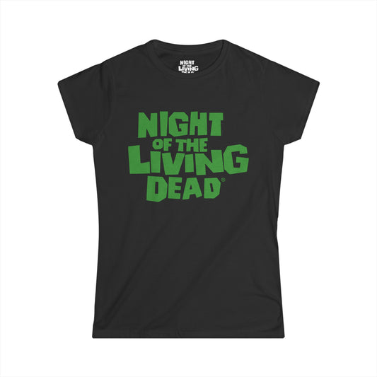 NIGHT OF THE LIVING DEAD Logo Classic Women's Essential Tee