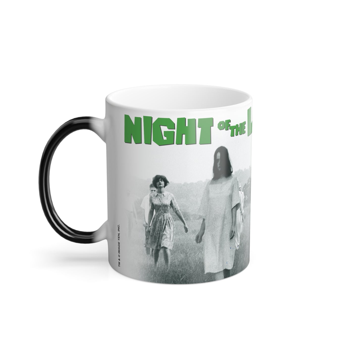 HEAT-CHANGE "Ghouls in the Field" NIGHT of the LIVING DEAD Morphing Mug, 11oz